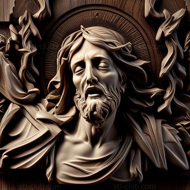 3D model st jesus (STL)